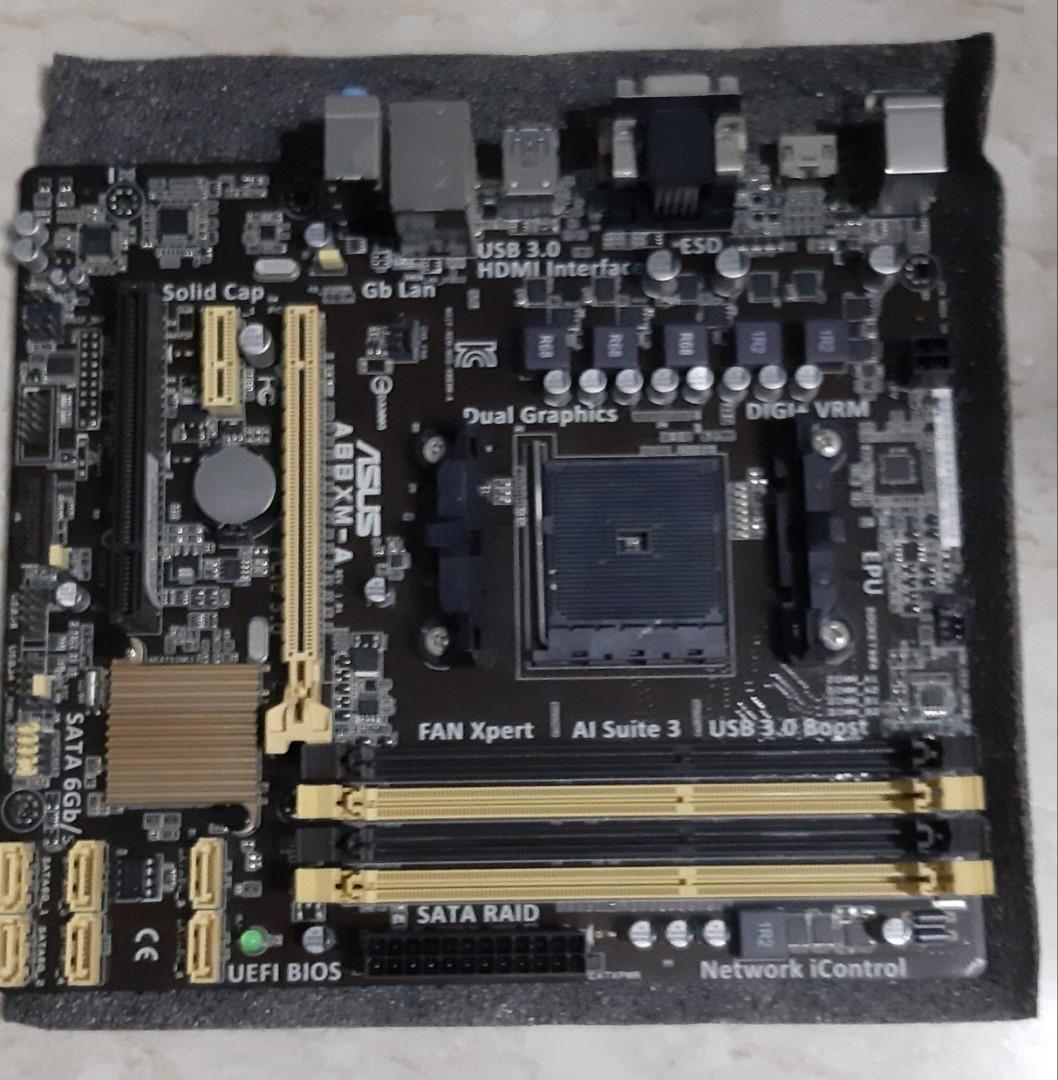 Asus A88xm A Motherboard Electronics Computer Parts Accessories On Carousell