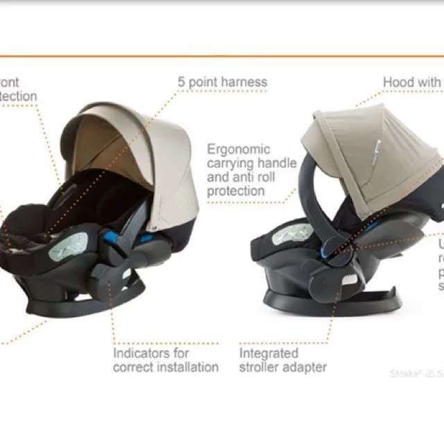 Baby Car Seat Stokke BeSafe Izi Sleep