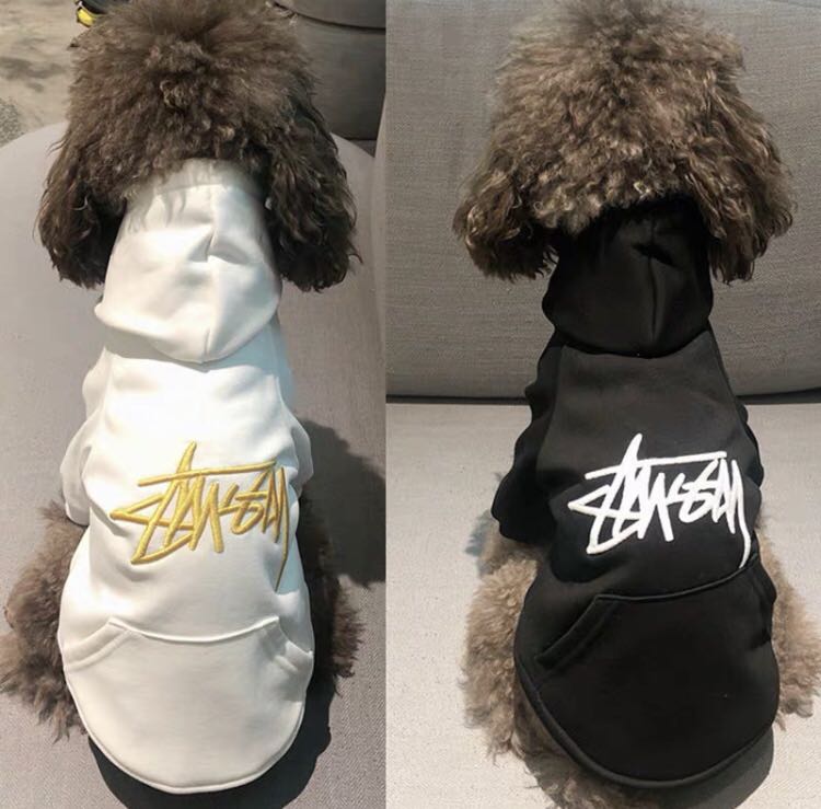 stussy dog hoodie