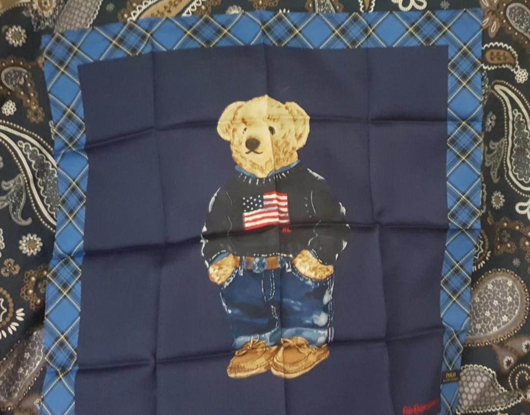 Polo teddy bear scarf top