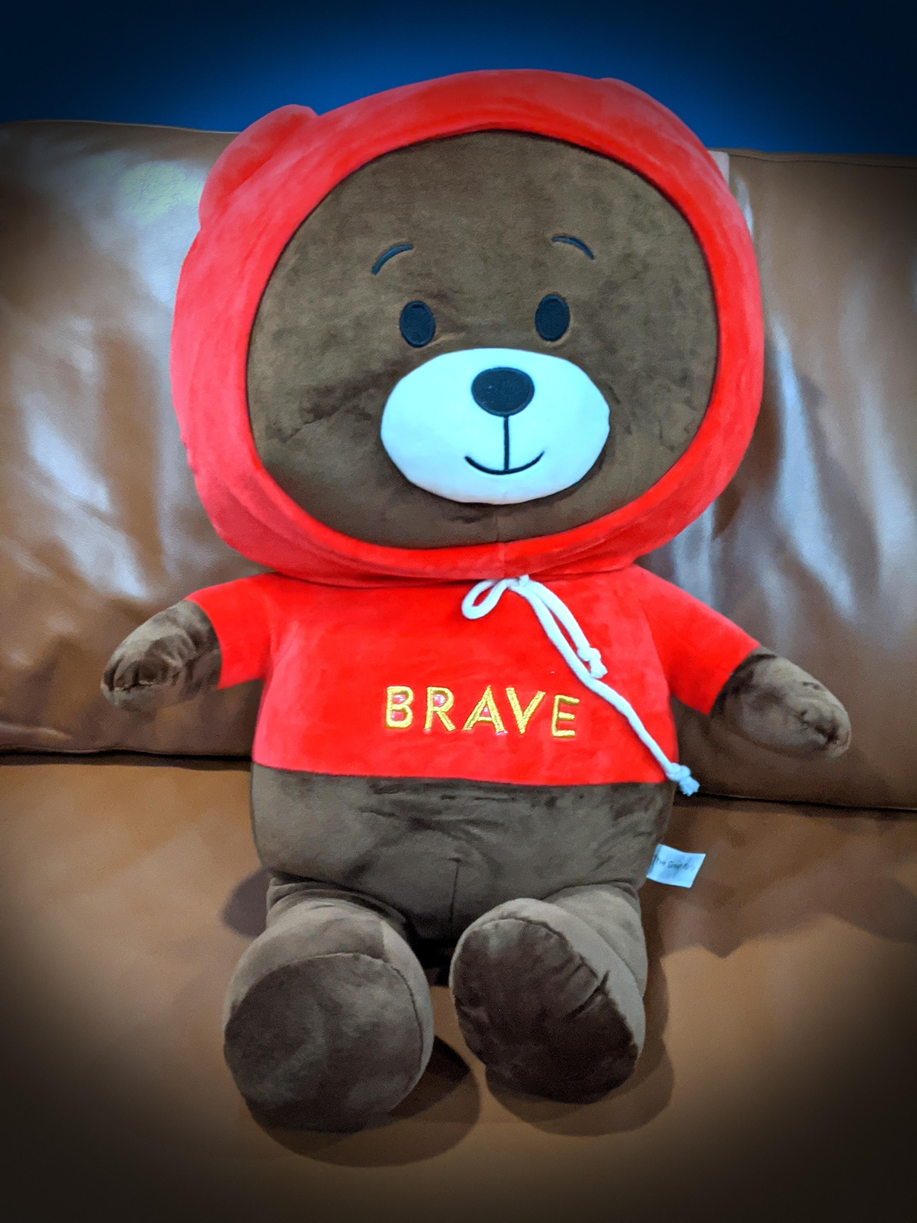 brave bear plush