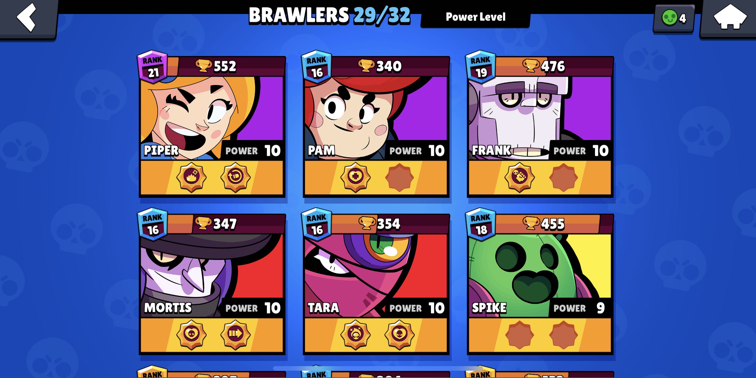 Brawl Stars Account 6 Maxed Brawlers Video Gaming Gaming Accessories Game Gift Cards Accounts On Carousell - brawl stars maxed out account