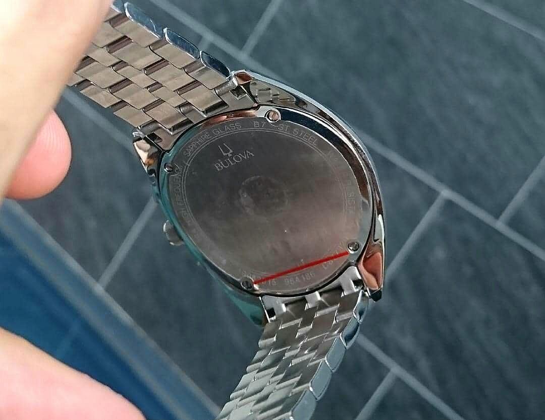 Bulova Curv Collection 262khz Chronograph Sapphire Crystal Watch