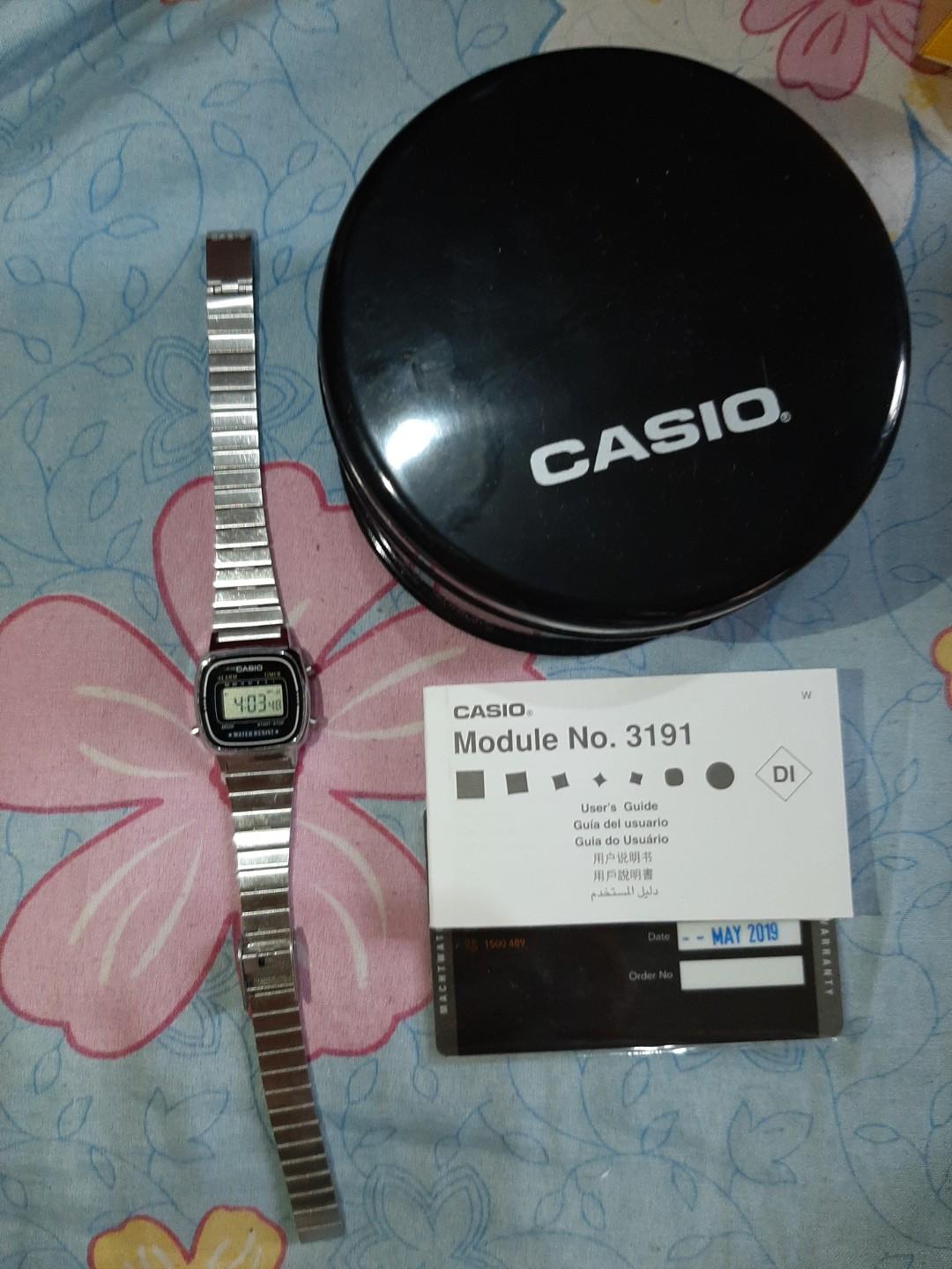 Casio module no 3191 best sale