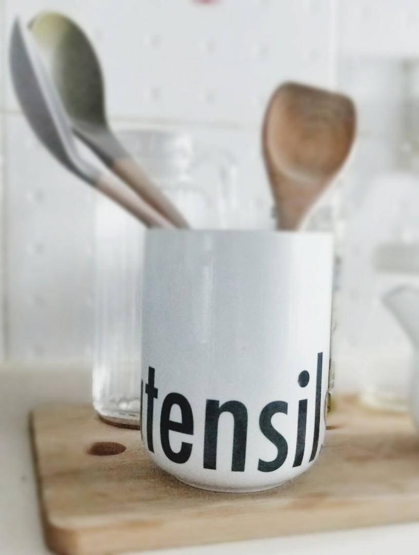 Ceramic Utensils Holder Home Appliances Kitchenware On Carousell