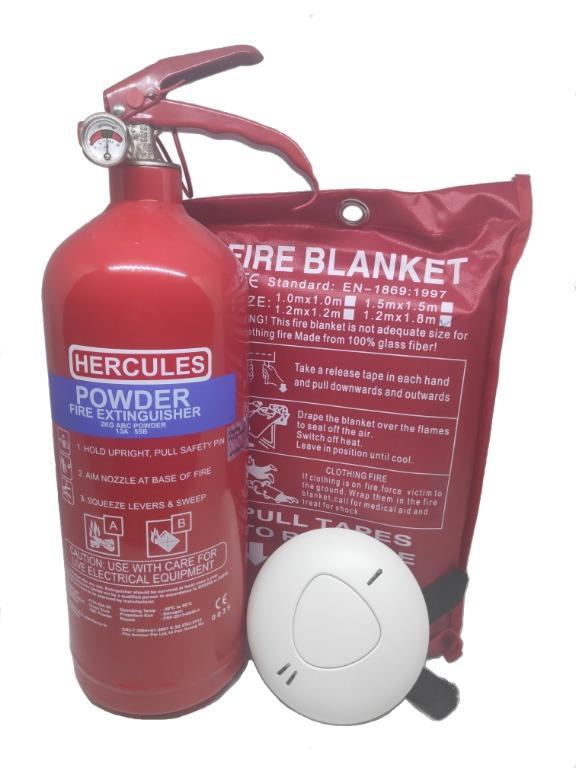 Comprehensive Home Fire Protection System PACKAGE A (Recommended for 2 ...
