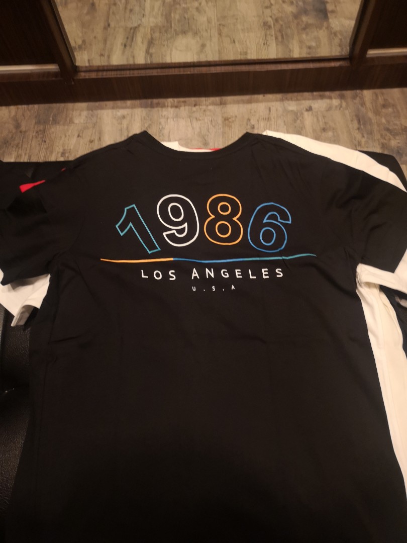 Cotton On Los Angeles USA T bar, Men's Fashion, Tops & Sets, Tshirts