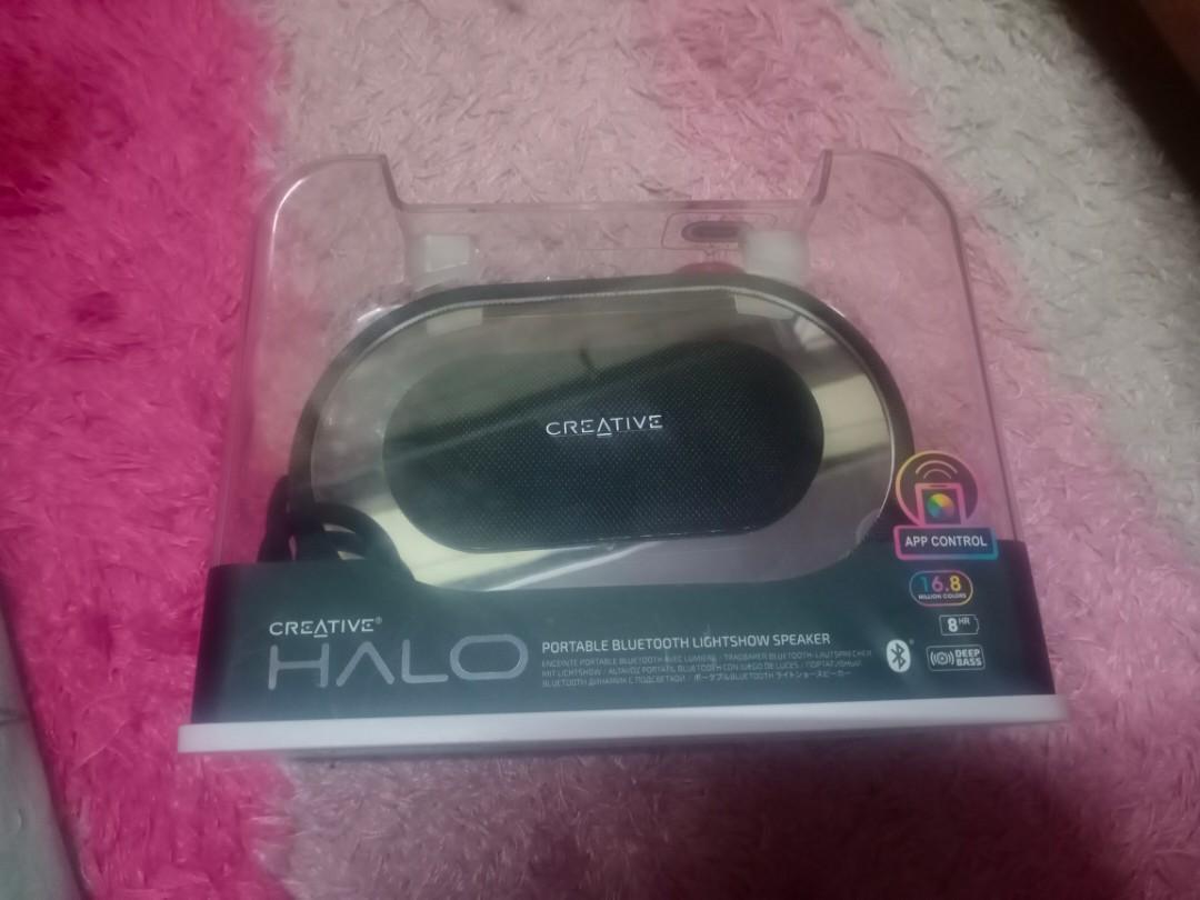 creative halo bluetooth speaker