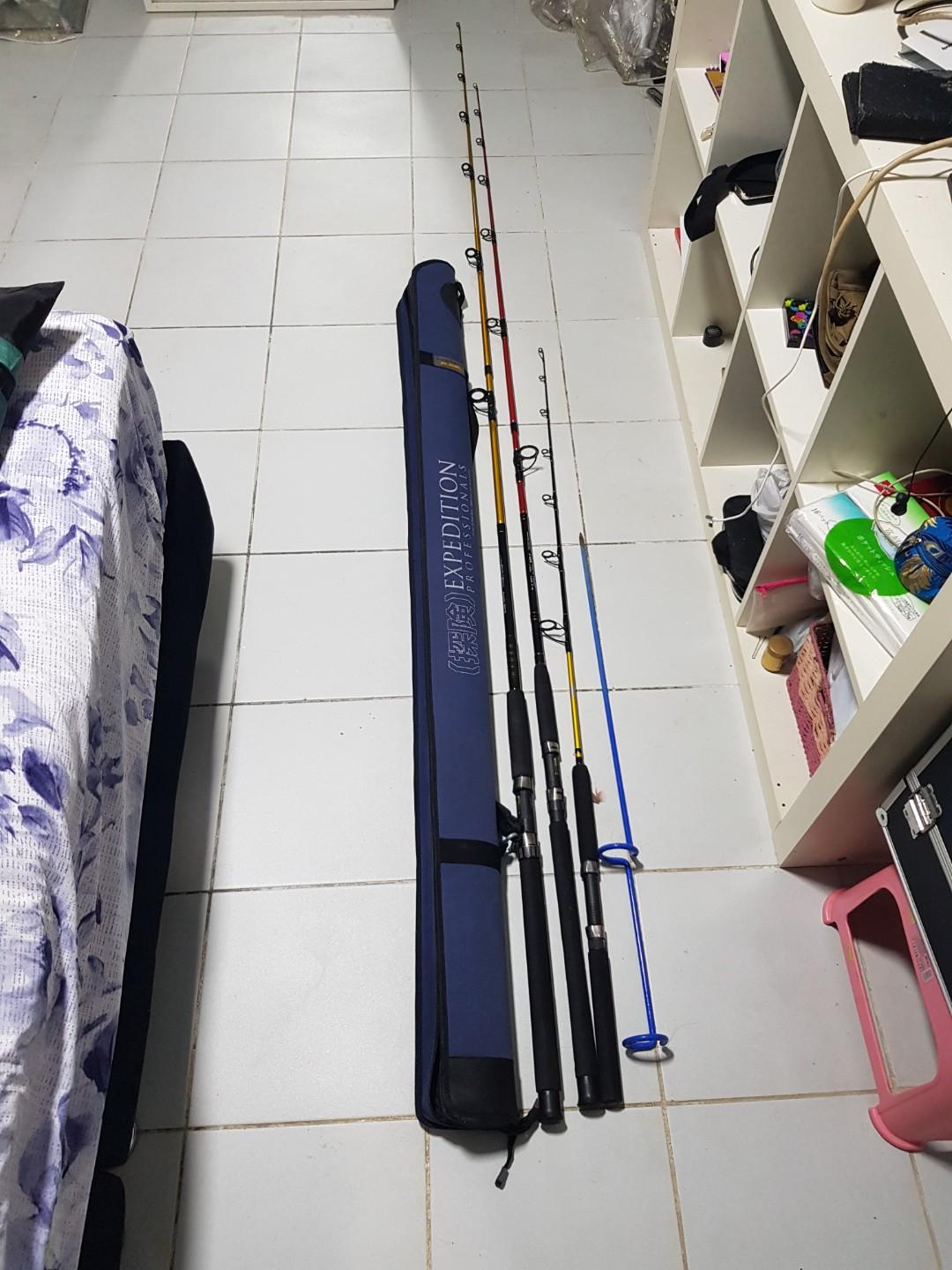 Daiwa fishing rod and reels, Sports, Sports & Games Equipment on Carousell