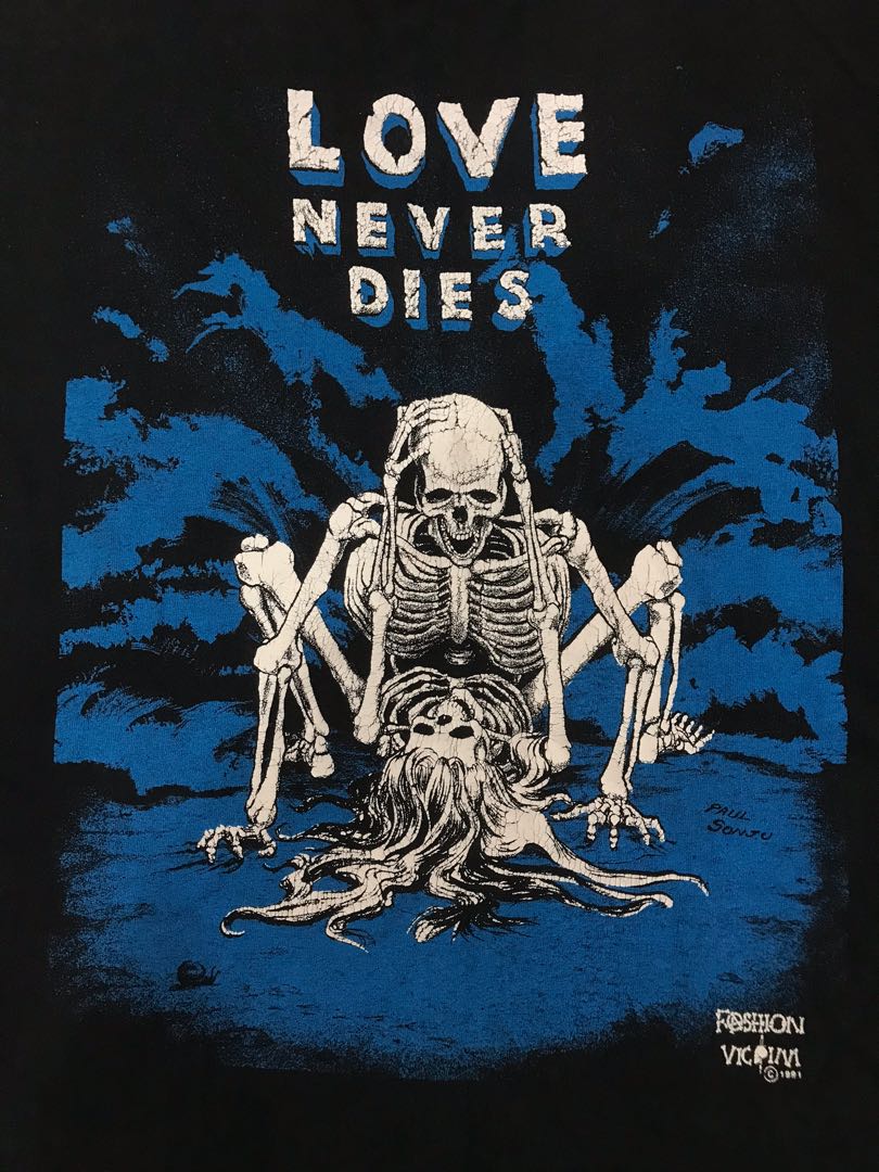 Love never dies shirt Clearance