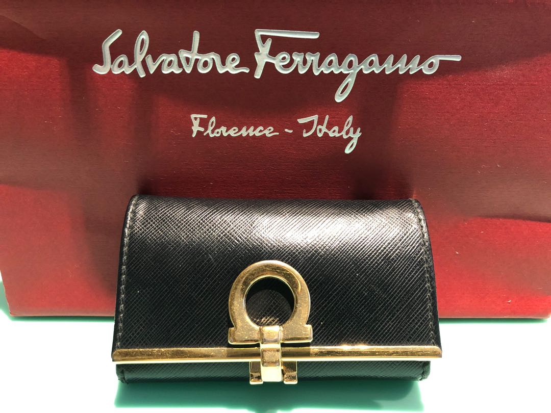 Ferragamo key pouch, Luxury, Bags & Wallets on Carousell