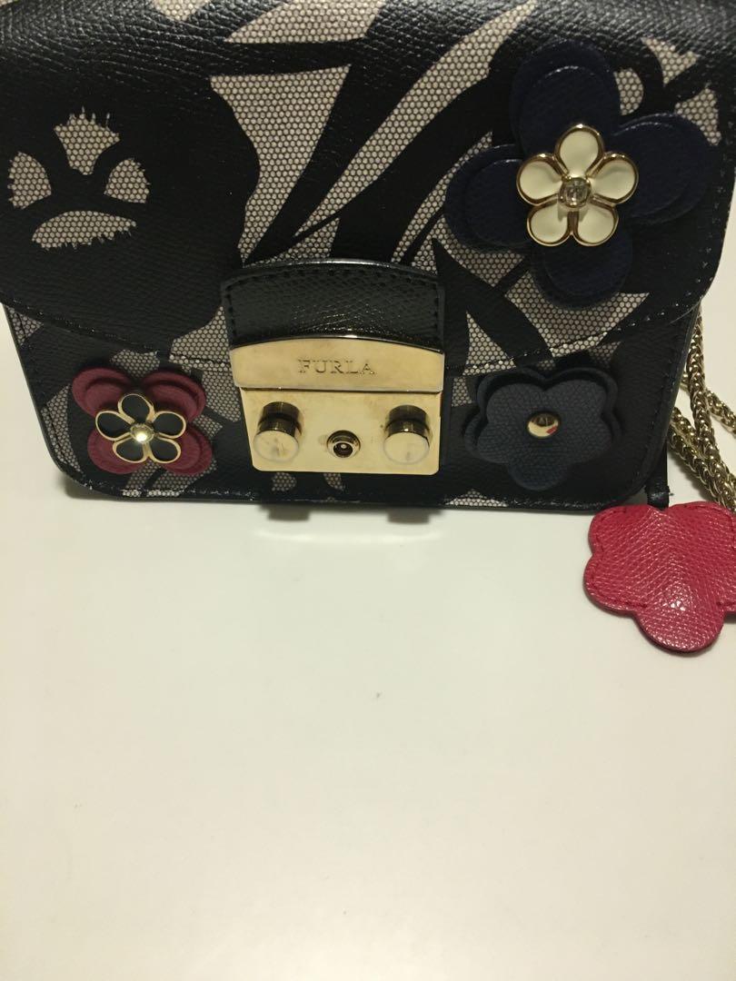 Furla bag flower on sale