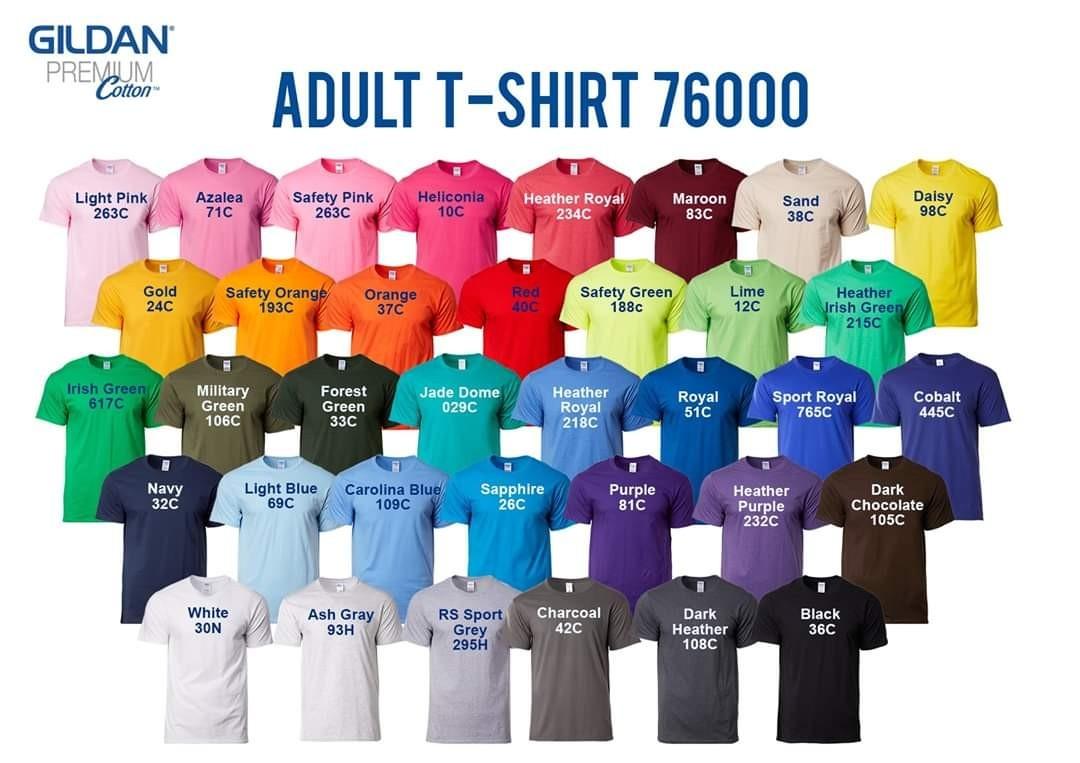 GILDAN USA T-shirt premium cotton, Men's Fashion, Tops & Sets, Tshirts &  Polo Shirts on Carousell