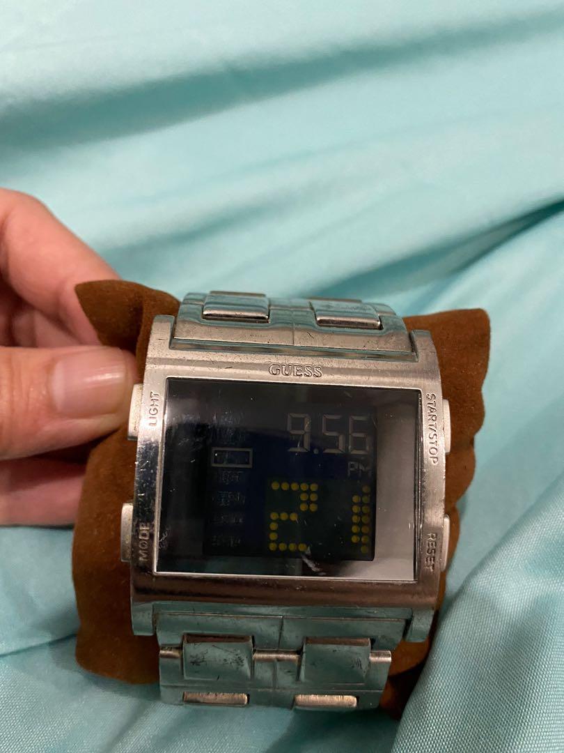 Guess cuff watch clearance