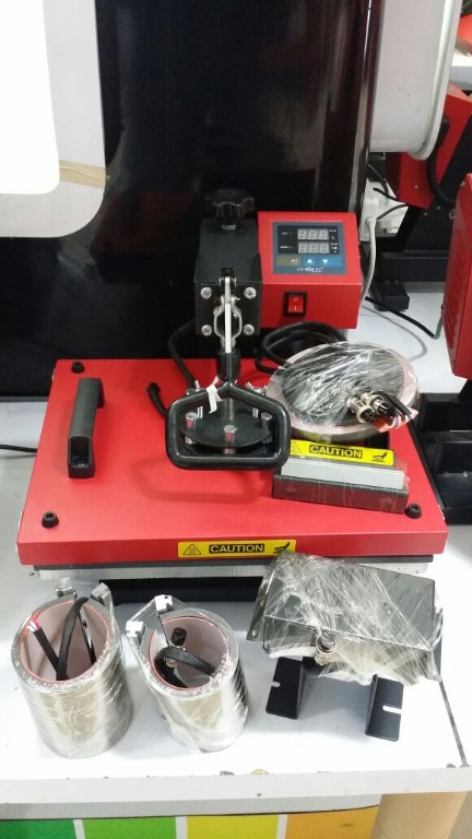 HEAT PRESS MACHINE 6n1 PACKAGE , Commercial & Industrial, Industrial ...
