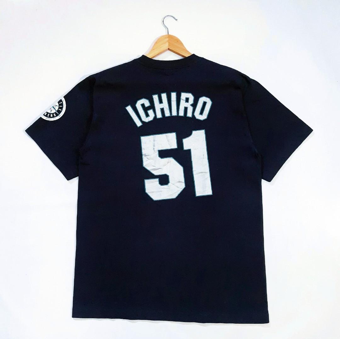 Ichiro Mariners Uniform Majestic Baseball Major League XL  Majestic Jersey Replica : Sports & Outdoors