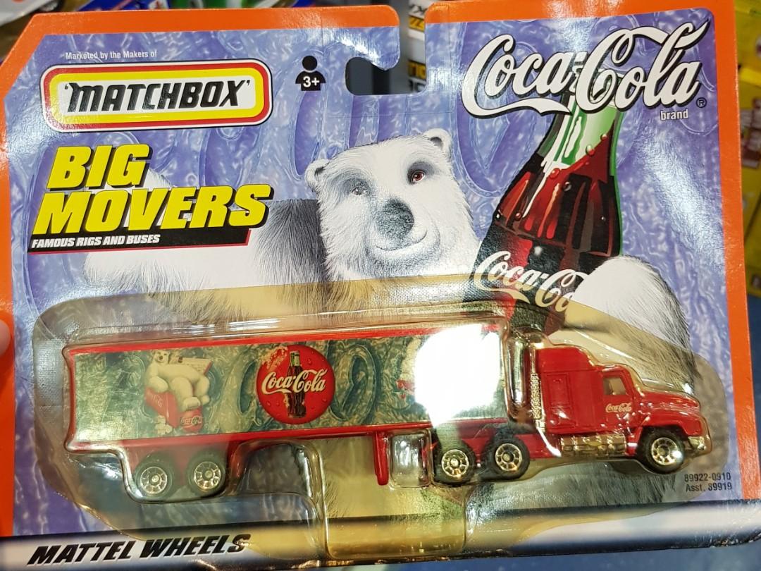 hot wheels coca cola truck