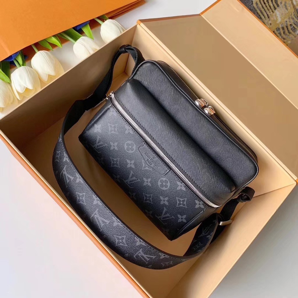 Men lv sling bag deals