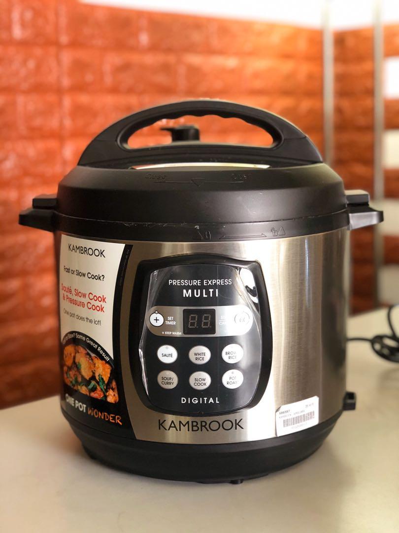 Kambrook pressure cooker best sale instructions