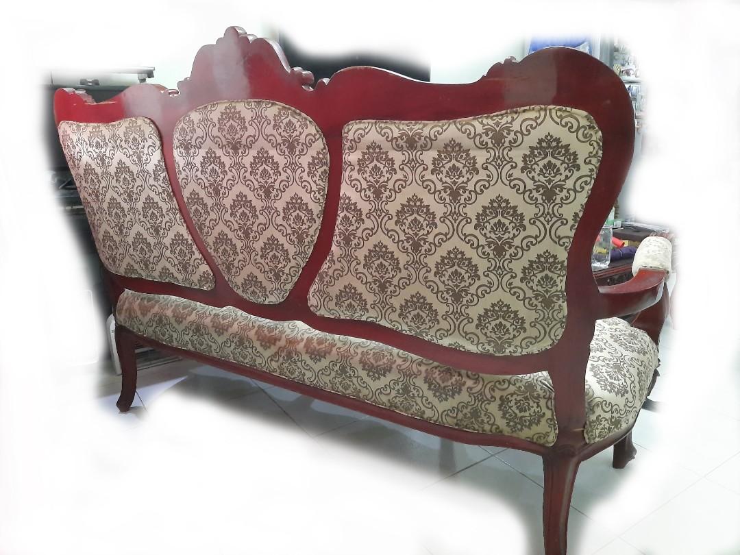 Narra Sofa Set, Furniture & Home Living, Furniture, Sofas on Carousell