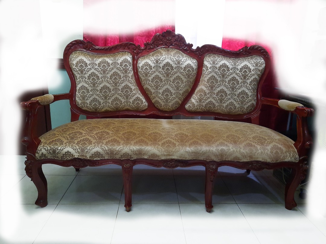 Narra Sofa Set, Furniture & Home Living, Furniture, Sofas on Carousell