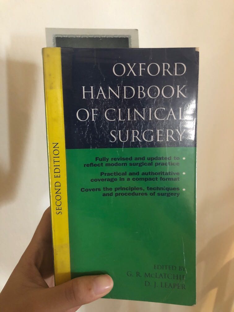 Oxford Handbook Of Clinical Surgery Books Stationery Textbooks Professional Studies On Carousell