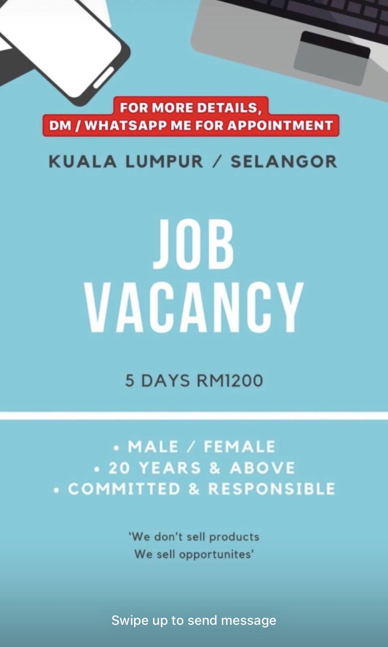 Part time jobs in kl and selangor ideas