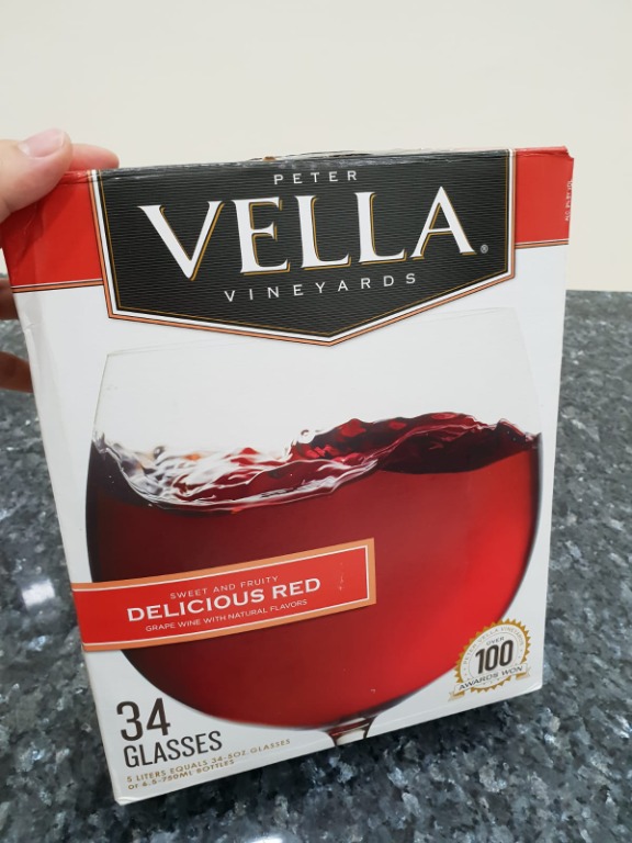 Peter vella wine top