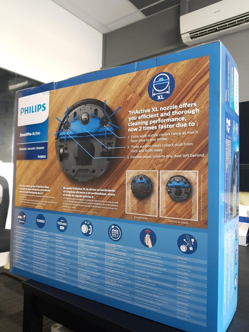 Philips FC8822 SmartPro Active Robot Vacuum Cleaner (FC8822/01), TV