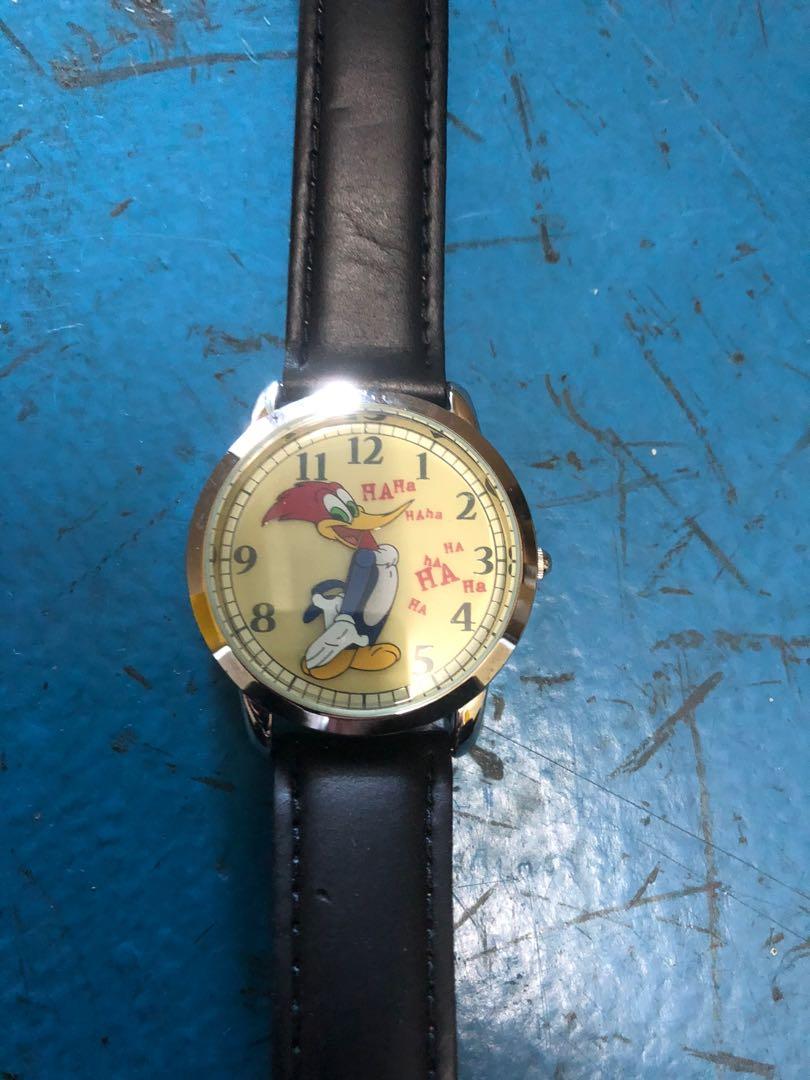 RARE AND VINTAGE! Fossil x Woody Woodpecker Watch Limited Edition (Only