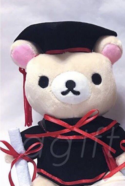 rilakkuma graduation bear