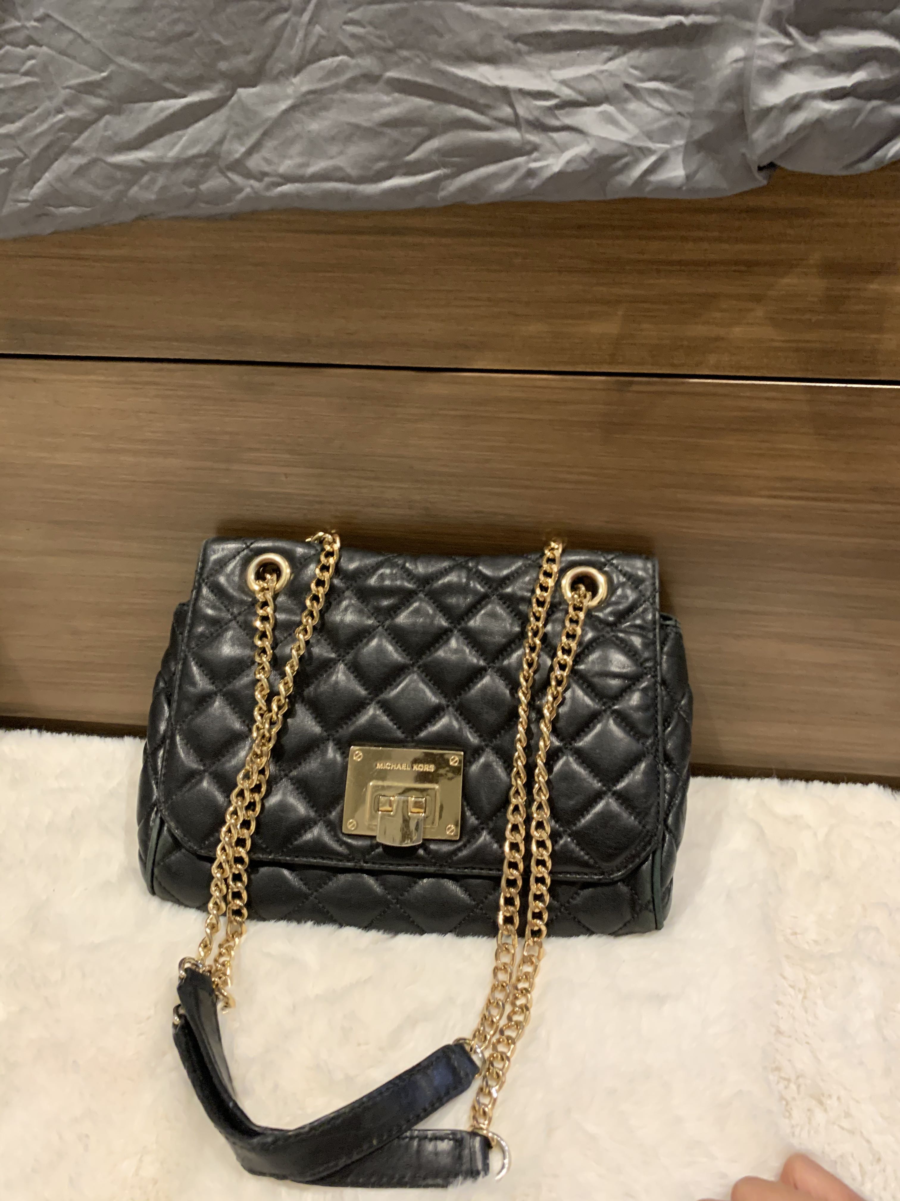 SALE ❤️ AUTH Lambskin leather crossbody bag mk michael kors chanel tory  burch coach kate spade, Luxury, Bags & Wallets on Carousell
