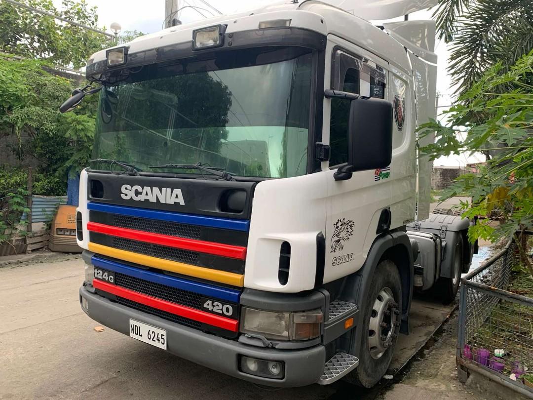 Scania 124g 420 Tractor Head Special Vehicles Heavy Vehicles Boats And Aircrafts Parts And Accessories On Carousell