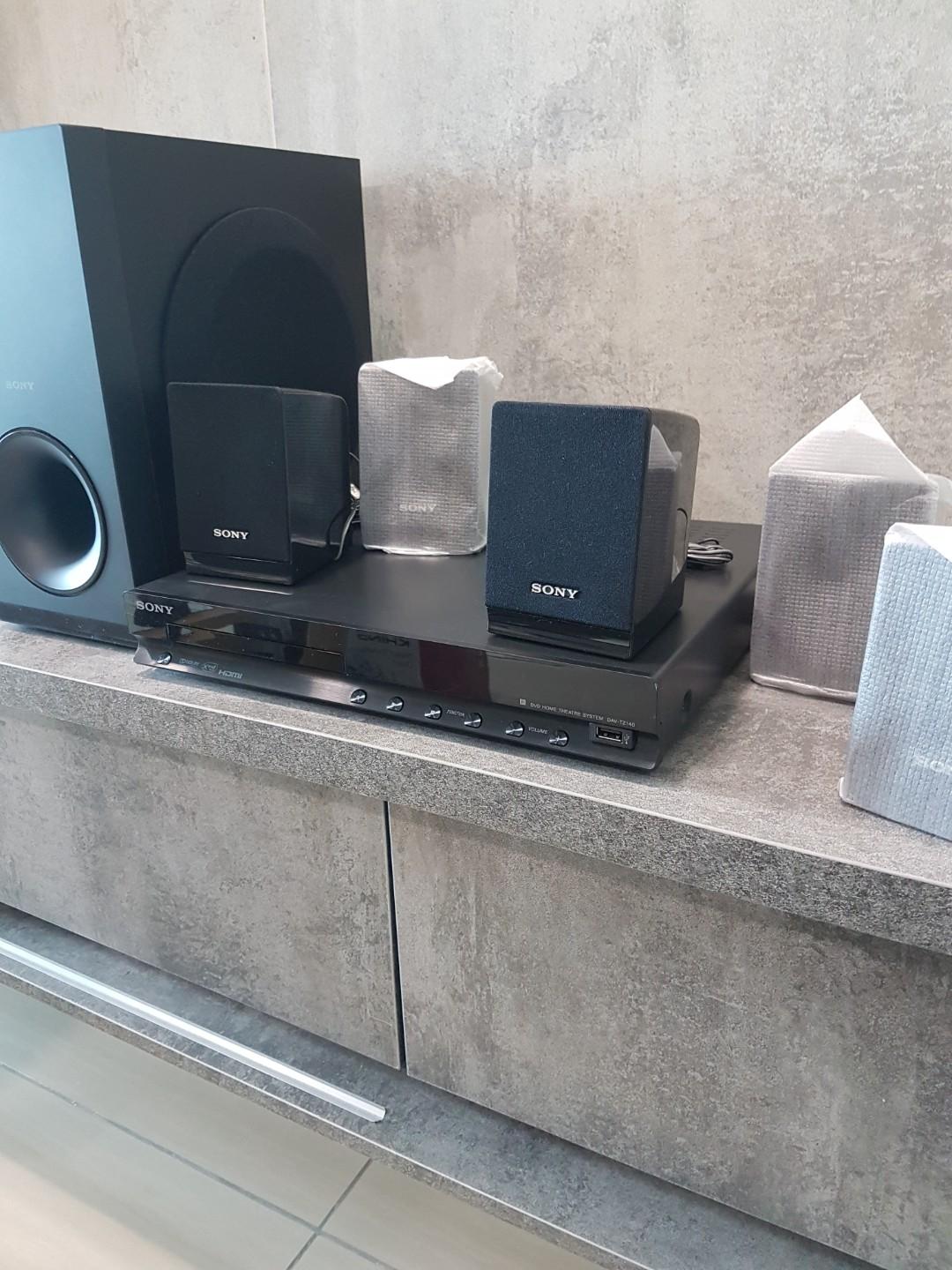 Sony 5.1 ch DVD Home Theater System DAVTZ140, Audio, Soundbars