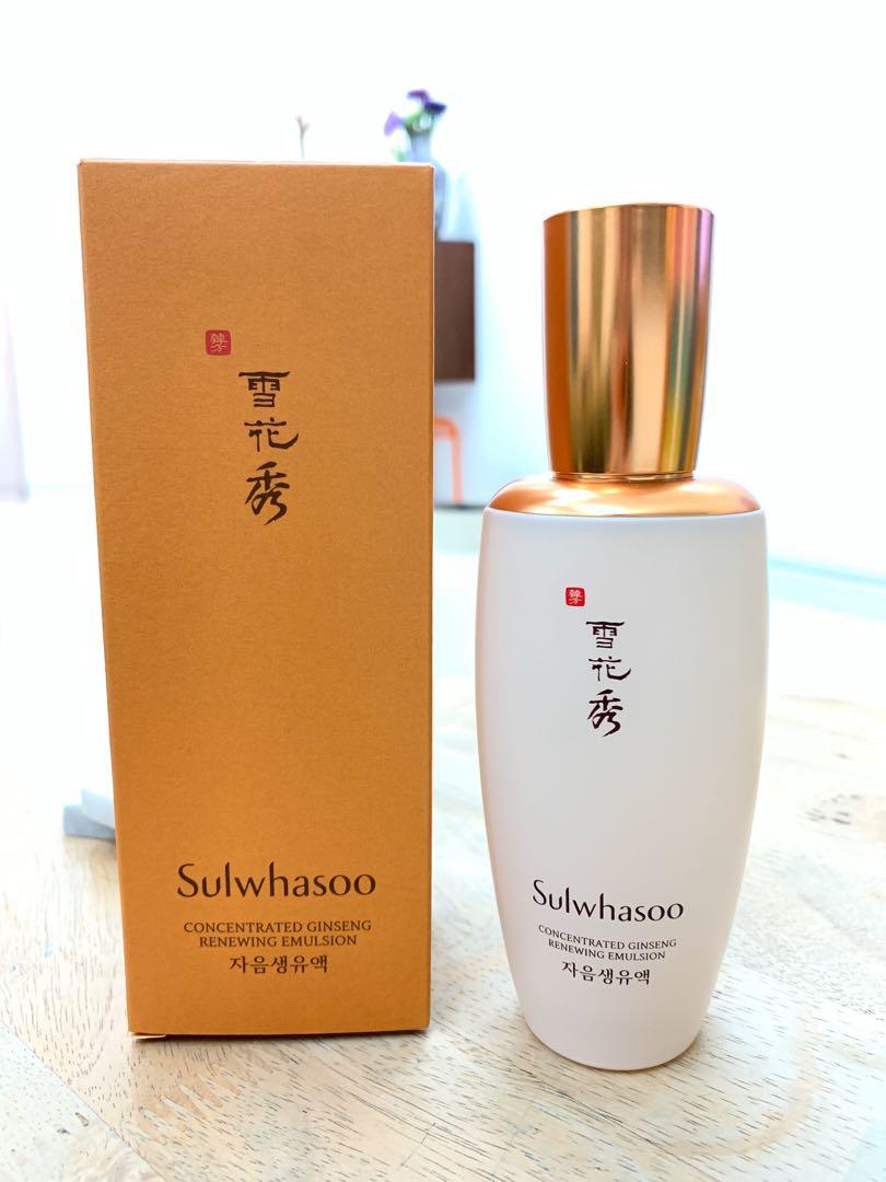 sulwhasoo ginseng renewing emulsion