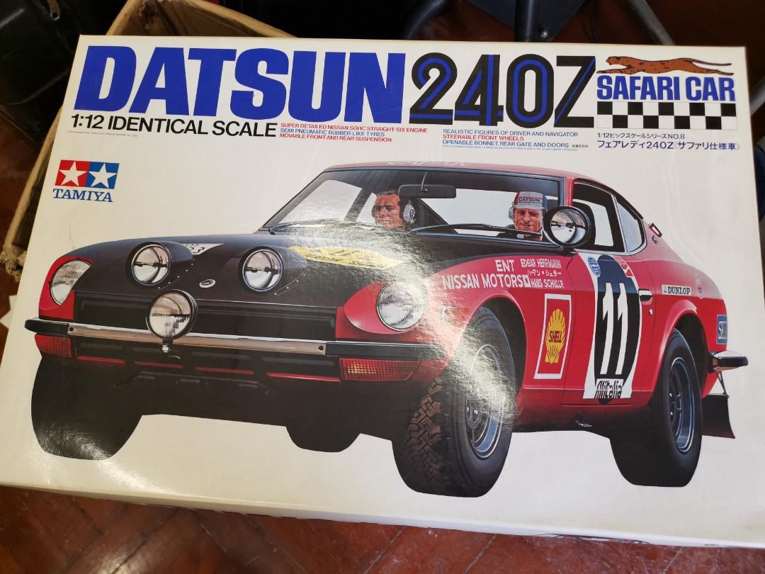 Tamiya 1 12 Datsun 240z Safari Model Kit Not Fujimi Hasegawa 玩具 遊戲類 玩具 Carousell