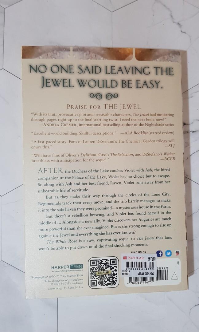 B The Lone City Trilogy The Jewel The White Rose The Black Key