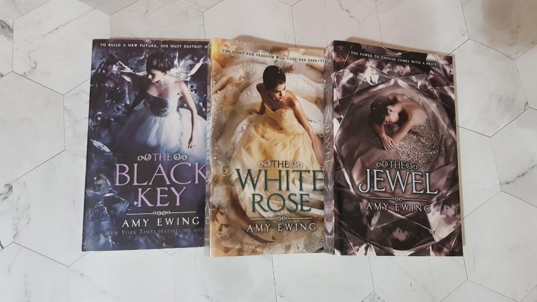 B The Lone City Trilogy The Jewel The White Rose The Black Key