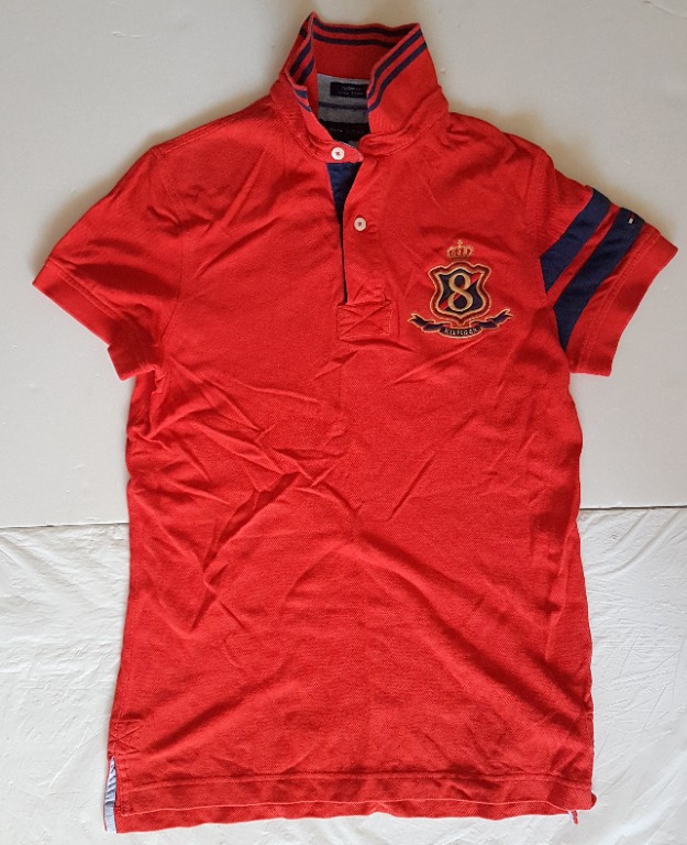 tommy hilfiger crest rugby shirt