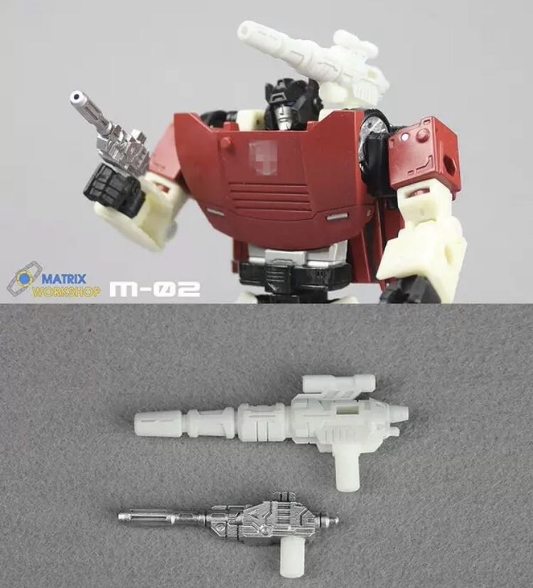 Details about    3D Print Parts Matrix Workshop M-11 Upgrade Kit For Siege Deluxe Prowl In stock 