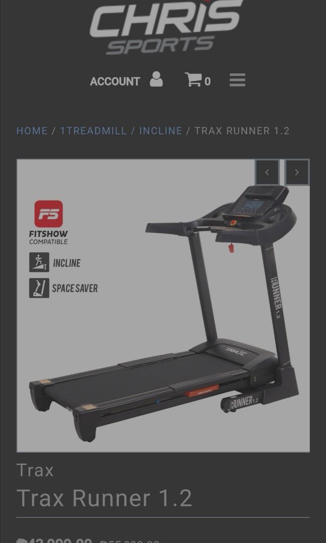 Trax treadmill price Clearance