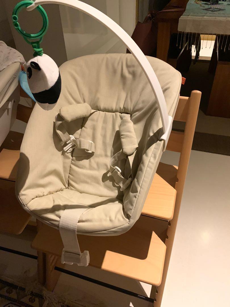 Two Stokke Tripp Trapp Newborn sets beige