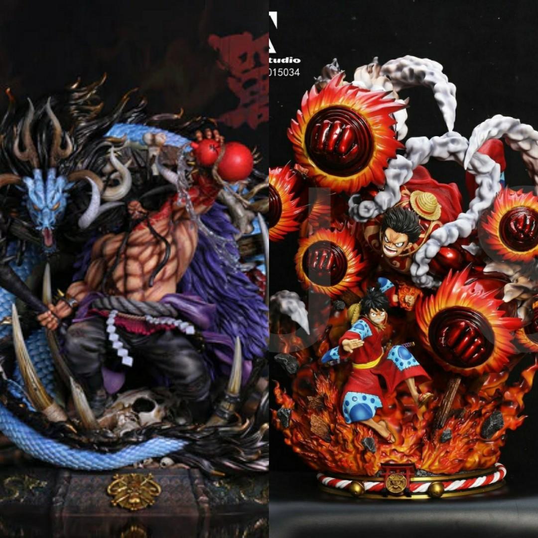 Wano Edition (BP Kaido & Unique Studio Luffy) Resin Statues, Hobbies