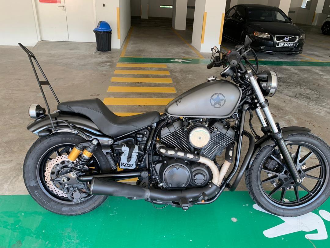 Yamaha bolt modified top