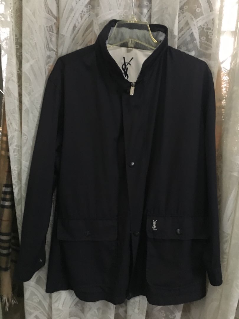 YSL men’s hooded blazer/jacket, Men's Fashion, Coats, Jackets and ...