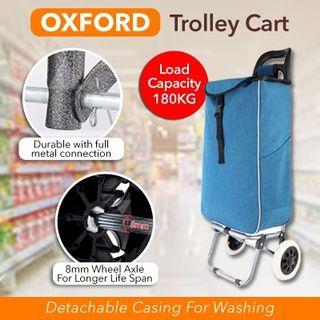 Oxford Cloth Trolley Cart / Trolley Bag / Shopping Trolley / Foldable Trolley / Detachable Casing