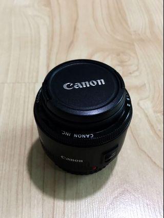 Canon Prime Lens EF 50mm f/1.8