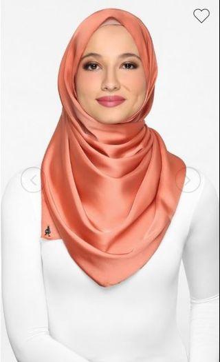 Satin Silk Scarf In Dalilah