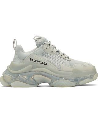 balenciaga triple s pearl grey