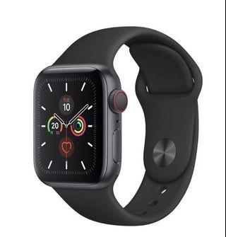 Apple watch series 5 -space grey- GPS + Cellular - 40mm